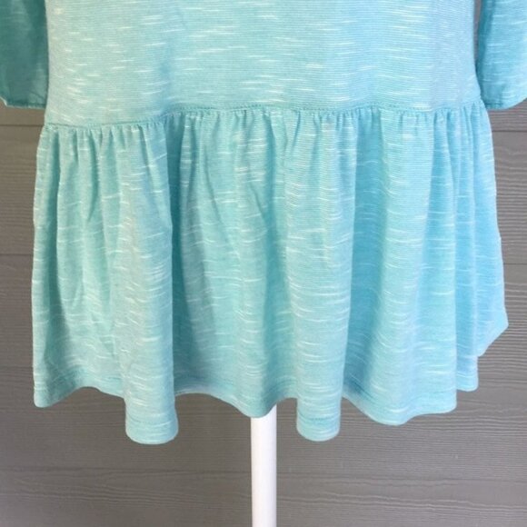 a.n.a Split Sleeve Ruffled Knit Top - Picture 3 of 9